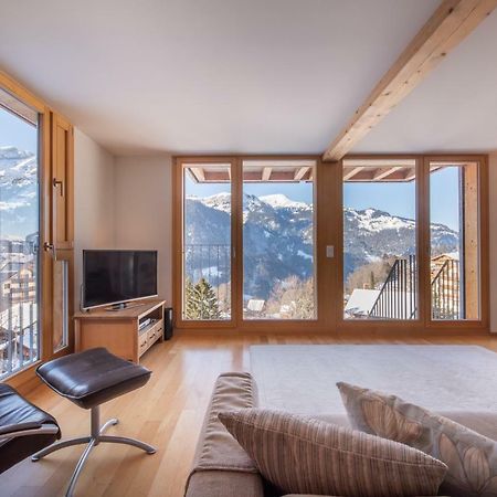 Appartamento Chalet Roossi 3 Wengen Esterno foto