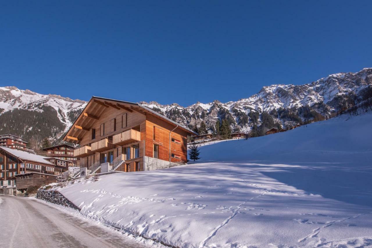 Appartamento Chalet Roossi 3 Wengen Esterno foto