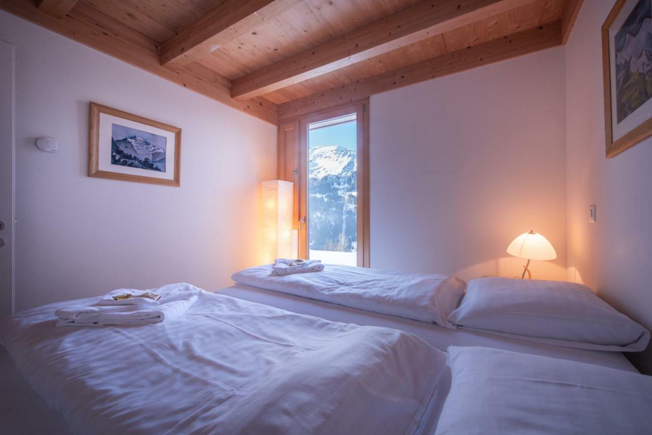 Appartamento Chalet Roossi 3 Wengen Esterno foto