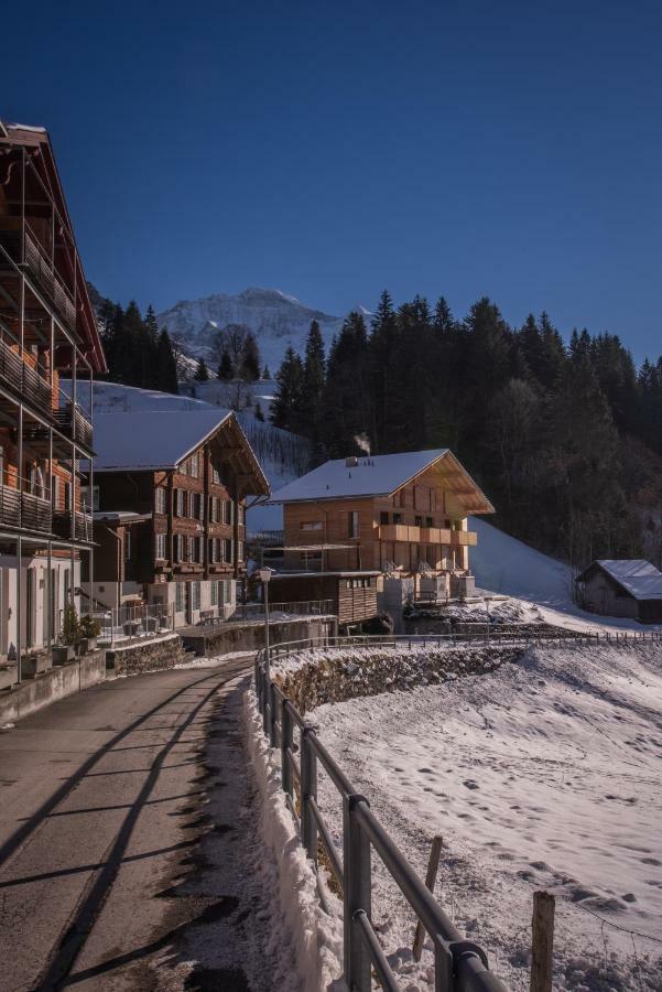 Appartamento Chalet Roossi 3 Wengen Esterno foto